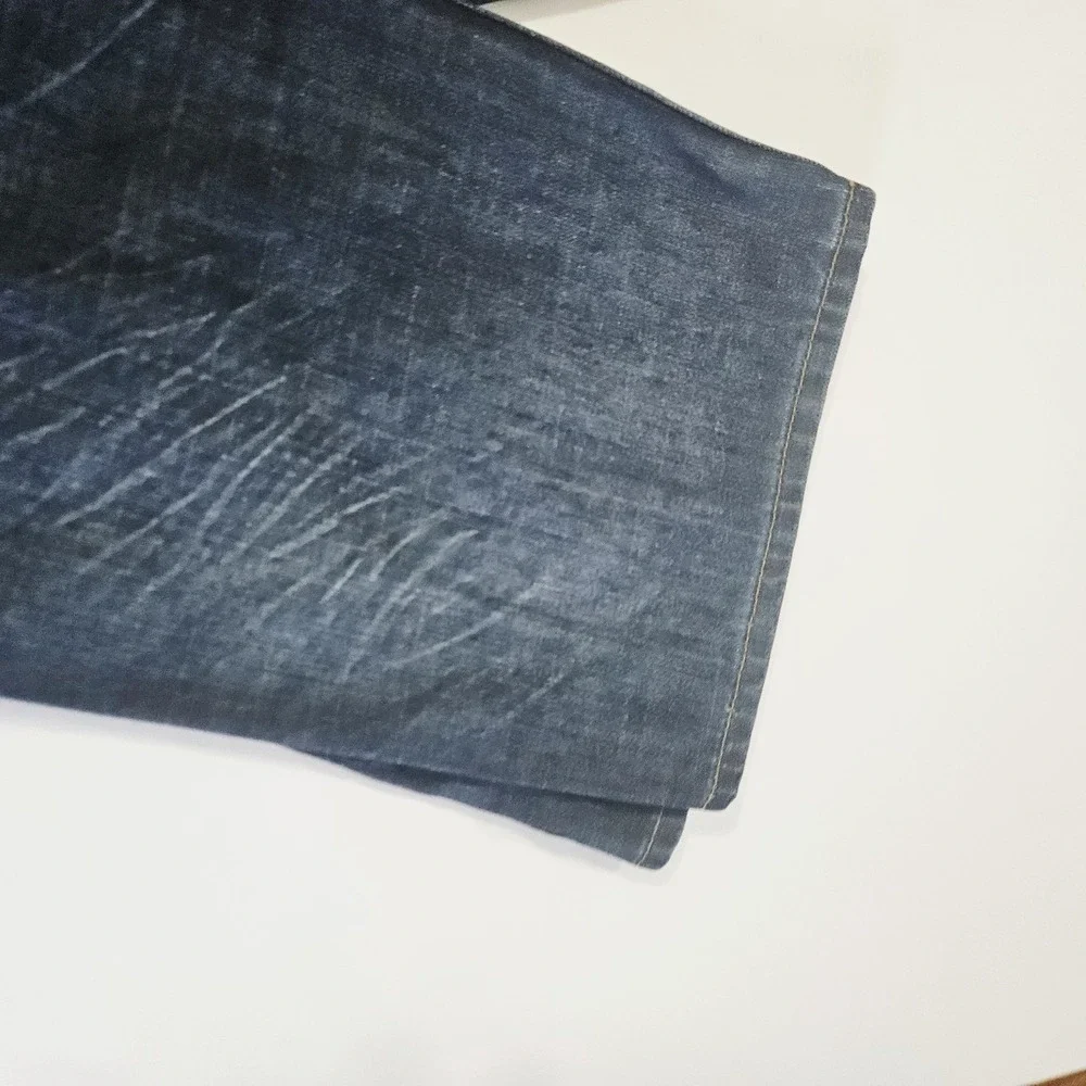 Banana Republic 078 Jeans Straight Leg Men's Size 32x34 Dark Wash 100% Cotton